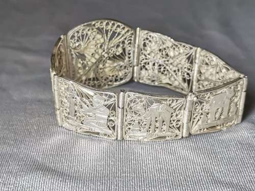 DISCOUNT!!! Silver Egyptian Bracelet