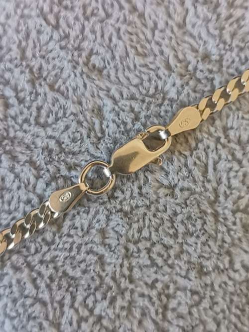 DISCOUNT!!! Silver Curb Chain
