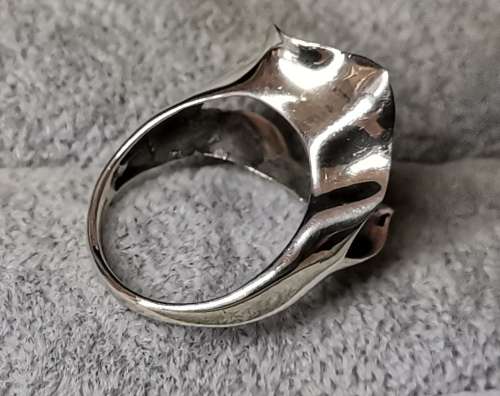 DISCOUNT!!! Silver Smoky Quartz Ring