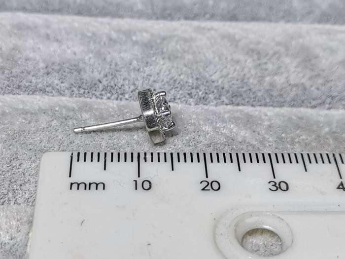 Dazzling Silver Earrings