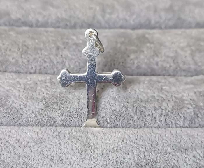 Cute Silver Cross Pendant