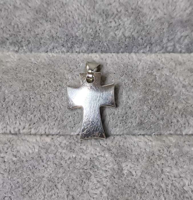 Cute Silver Cross Pendant