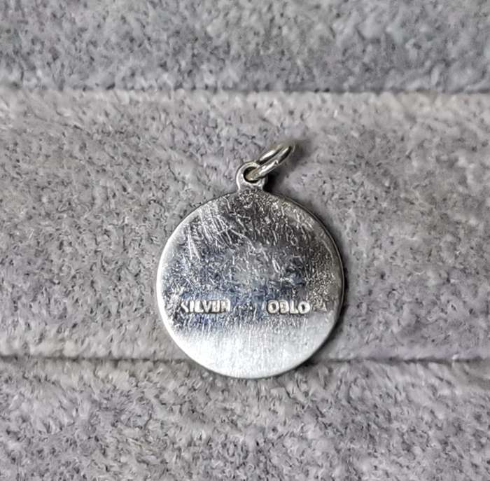 Silver St. Christopher Pendant