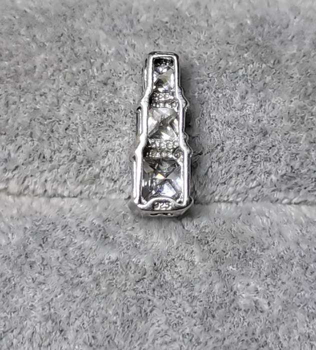 Dazzling Silver Pendant