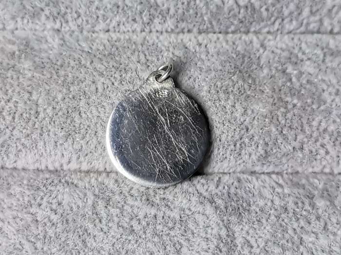 Silver St. Christopher Pendant