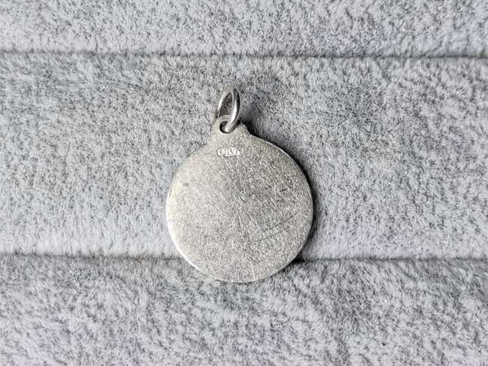 Silver St. Christopher Pendant