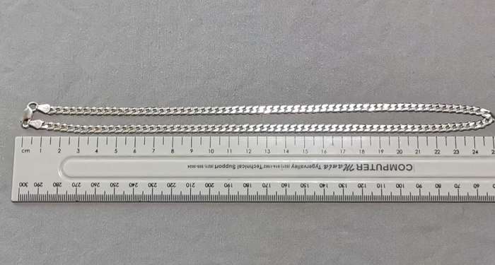 Discount!!! Silver Curb Chain