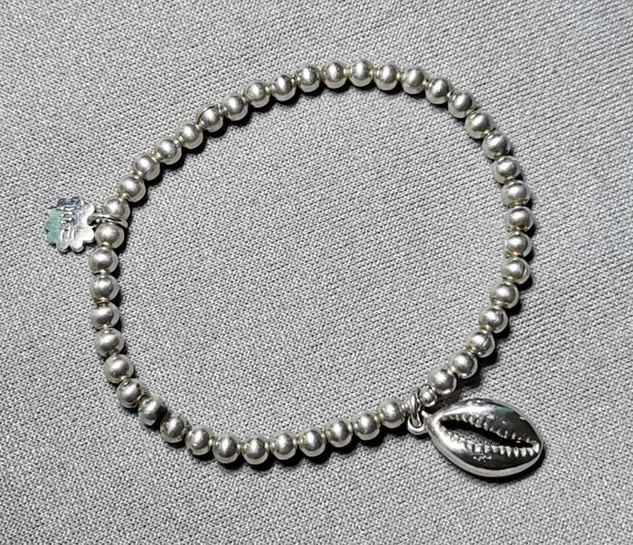 Silver Shell Bracelet