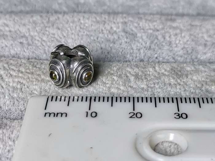 Pandora Hypnotized Citrine Clip Charm
