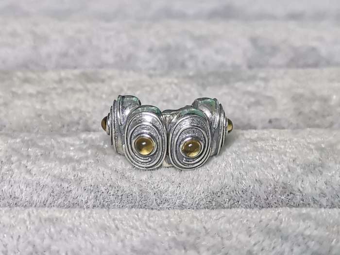 Pandora Hypnotized Citrine Clip Charm