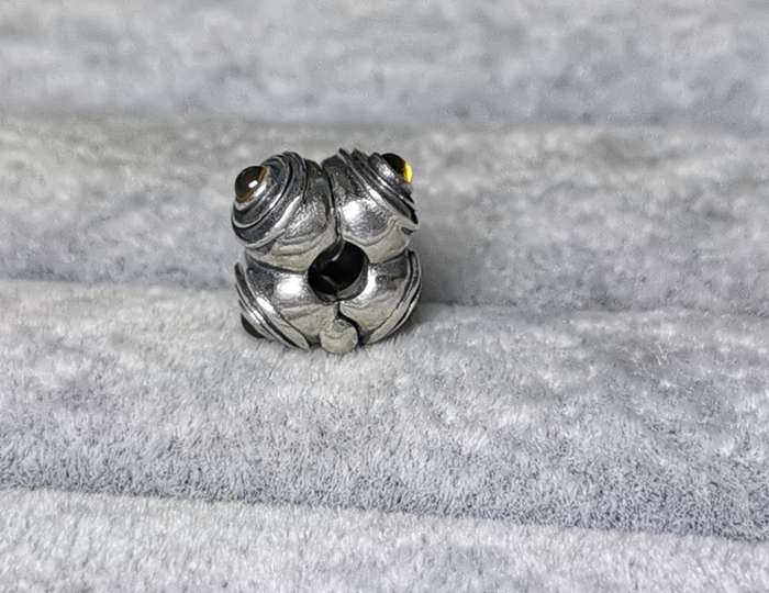 Pandora Hypnotized Citrine Clip Charm