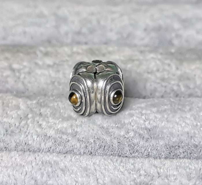 Pandora Hypnotized Citrine Clip Charm