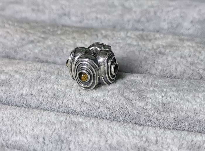 Pandora Hypnotized Citrine Clip Charm