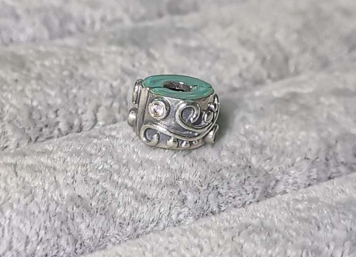 Pandora Tendril Champagne Clip Charm