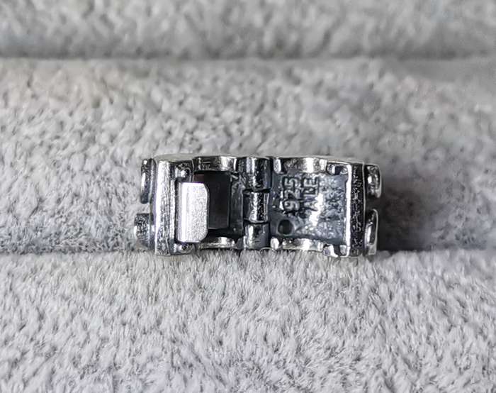 Pandora Tendril Blue Clip Charm