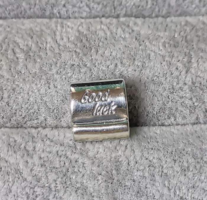 Pandora Good Luck Scroll Charm