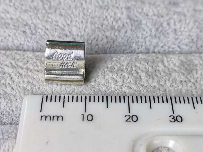 Pandora Good Luck Scroll Charm