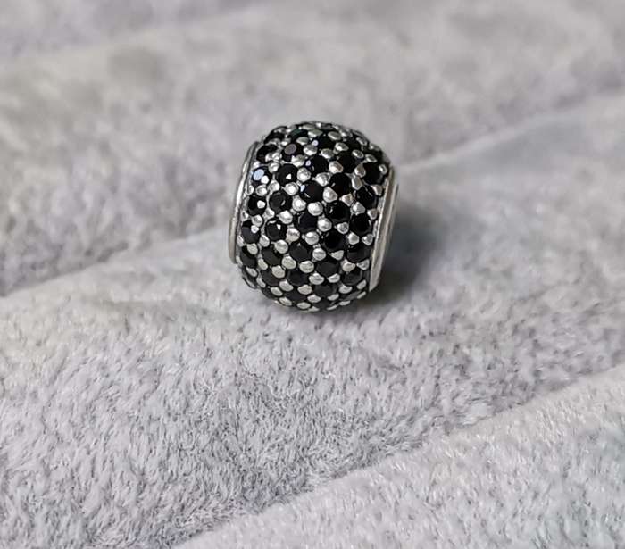 Pandora Black Pave Lights Charm