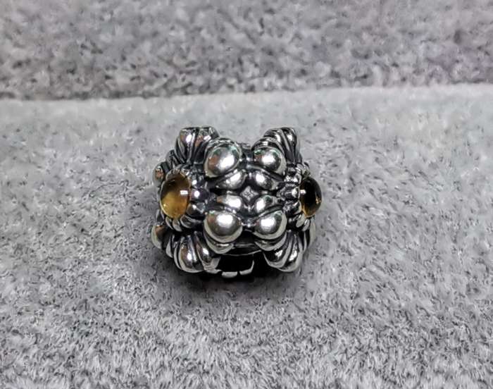 Pandora November Citrine Birthday Bloom Charm