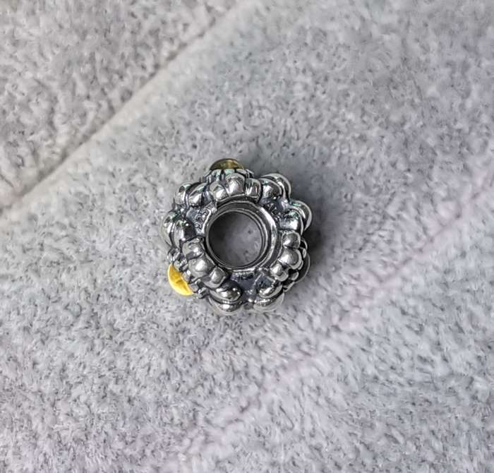 Pandora November Citrine Birthday Bloom Charm