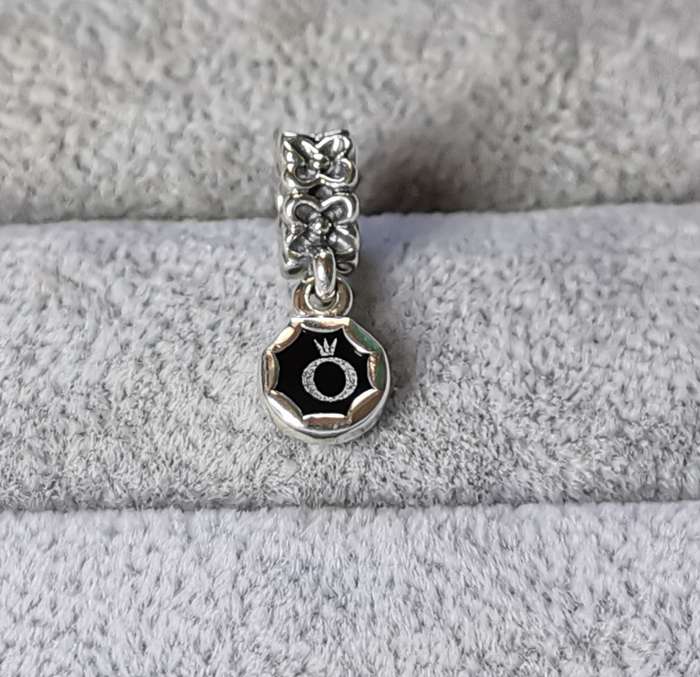 Pandora Agate Cameo Taurus Charm