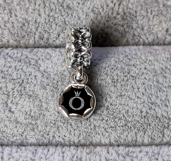 Pandora Capricorn Agate Cameo Charm