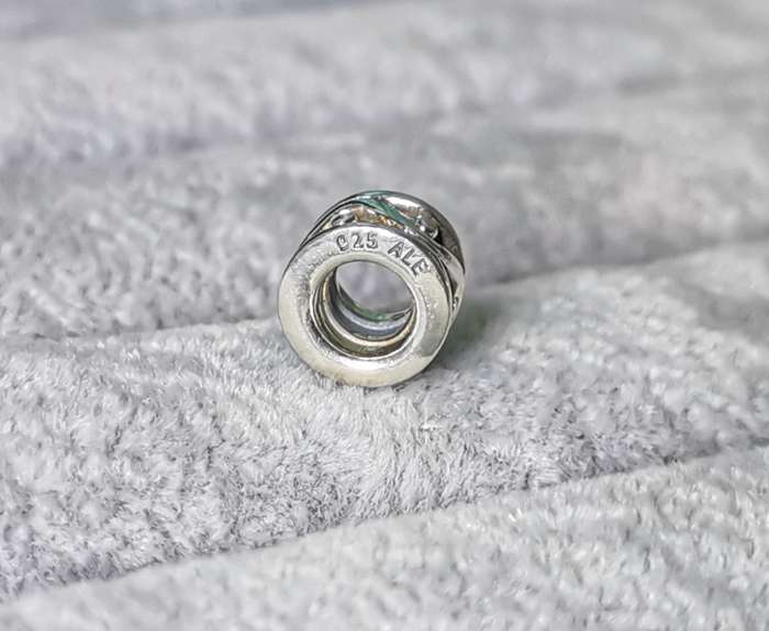Pandora Waves and Dots Charm
