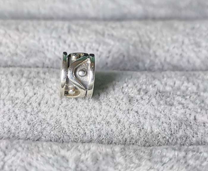Pandora Waves and Dots Charm