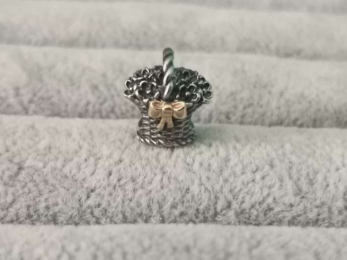 Pandora Forever Bloom Basket Charm
