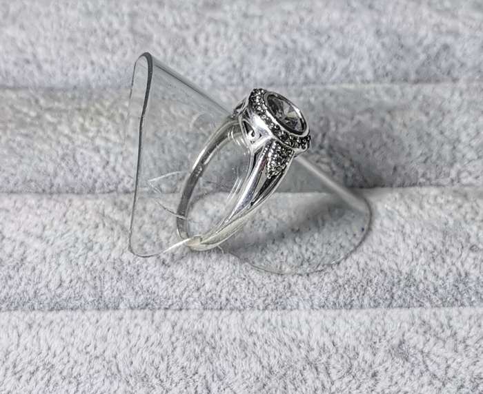Silver Halo Ring