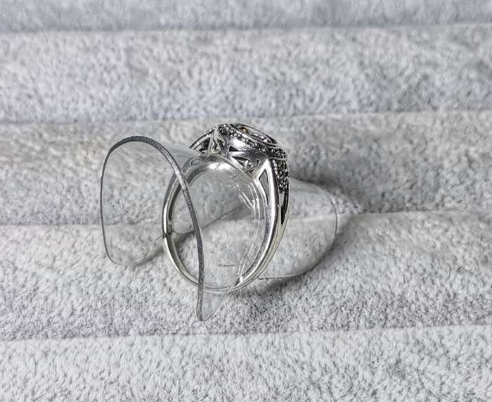 Silver Halo Ring