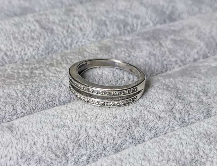 Double Silver Ring
