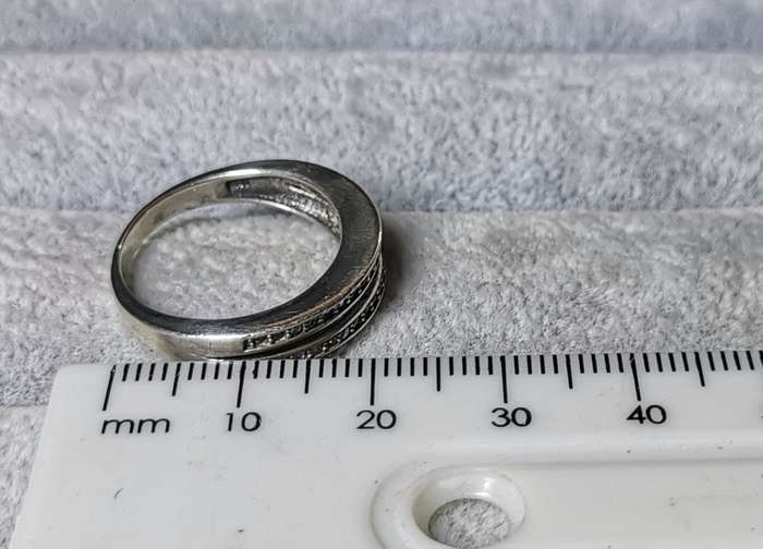 Double Silver Ring