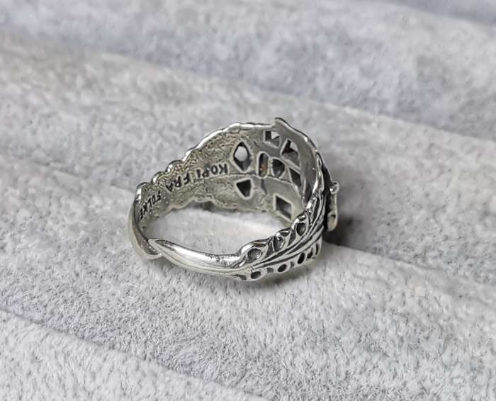 Detailed Silver Celtic Ring