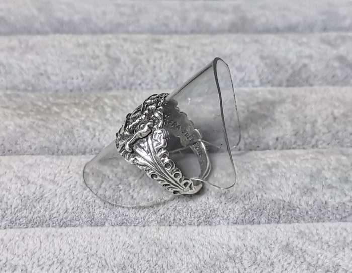 Detailed Silver Celtic Ring