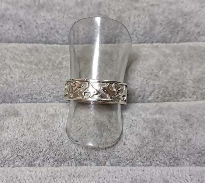 Silver Dolphin Ring
