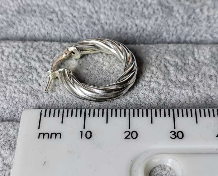 Silver Hoop Earrings