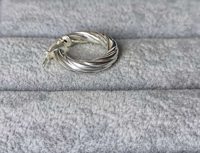 Silver Hoop Earrings