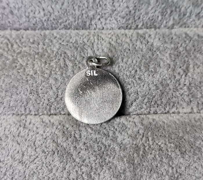 Silver St. Christopher Pendant