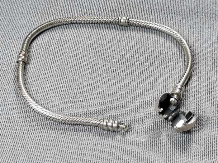 Silver Pandora Charm Bracelet