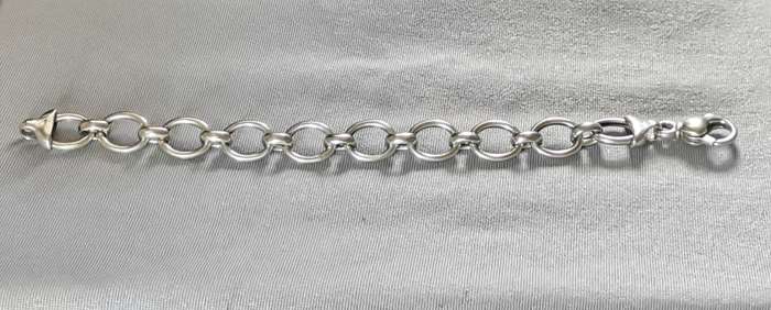 Bulky Silver Bracelet