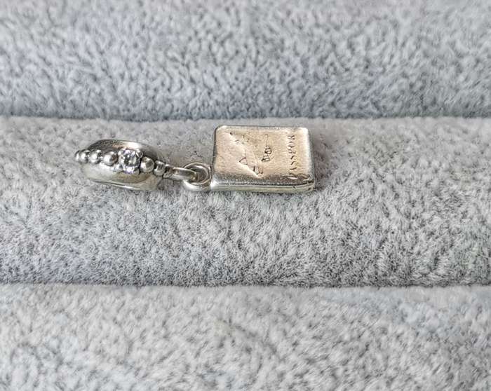Silver Pandora Passport Charm