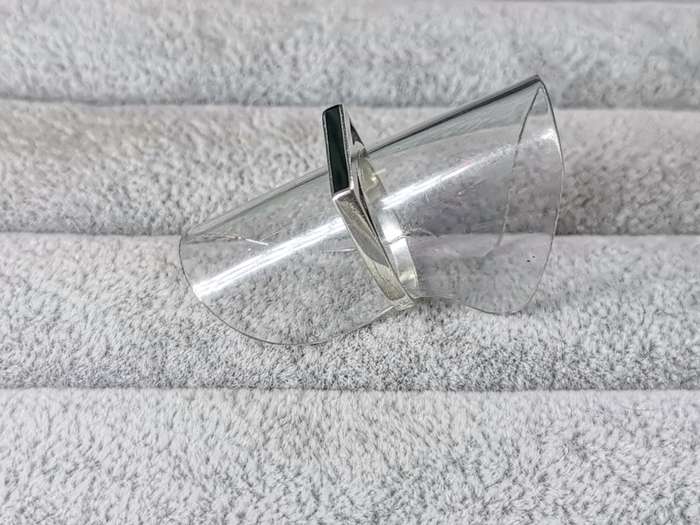 Silver Flat Bar Ring