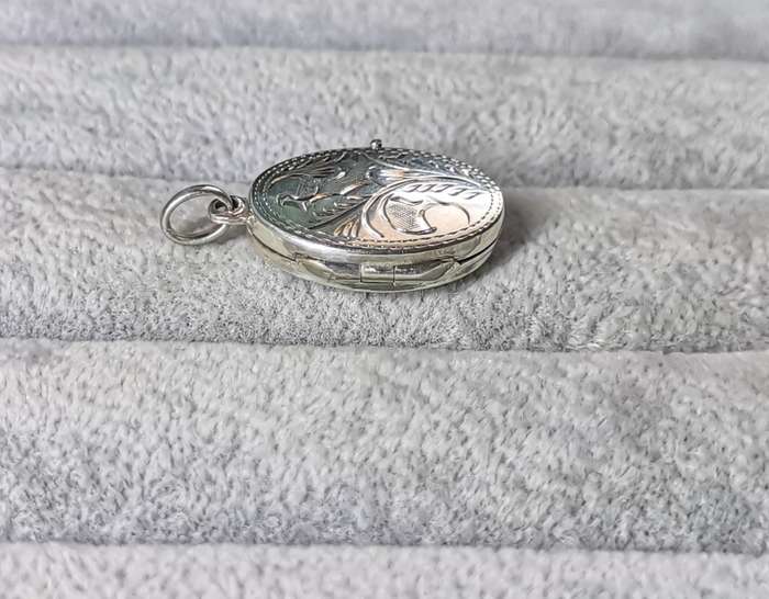 Detailed Silver Locket