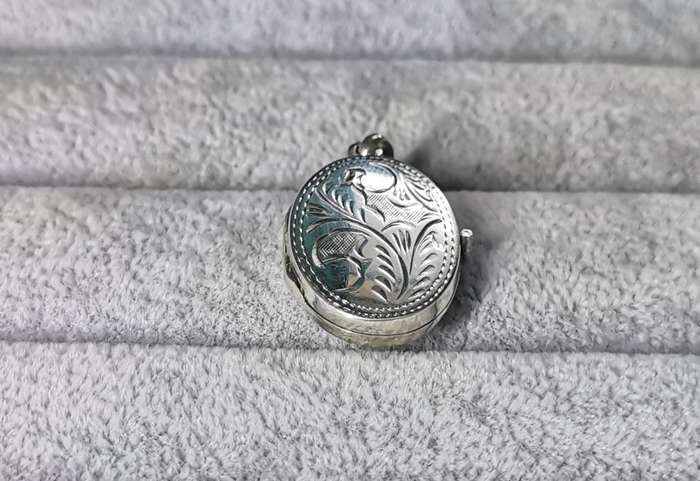 Detailed Silver Locket