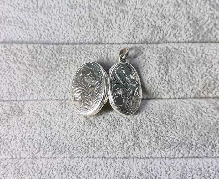 Detailed Silver Locket