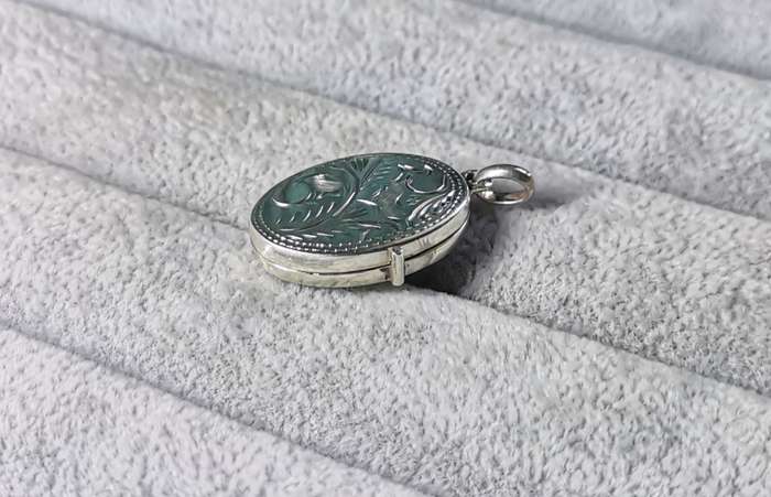 Detailed Silver Locket
