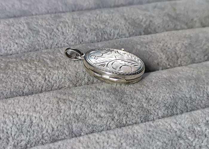 Detailed Silver Locket