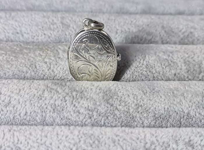 Detailed Silver Locket