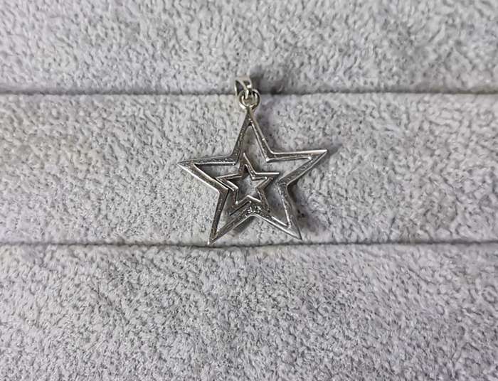 Silver Star Pendant